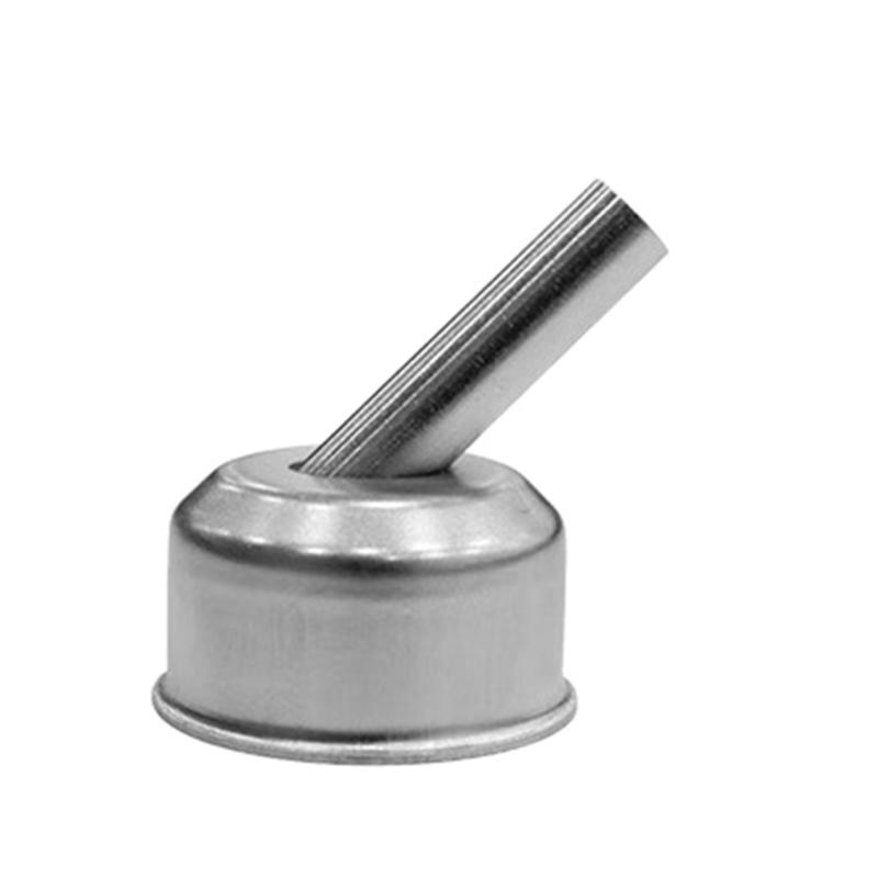 ST-862D BGA- Rework Station Replacement Hot Air Gun Nozzle Sleeves Mouth 45 Degree Angle Heat Gun Nozzle Welding Tool