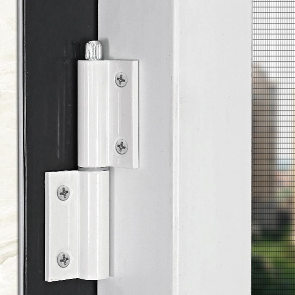 Plastic Steel Flat Hinge Folding Hinge Aluminum Alloy Screen Window Loose Leaf Detachable Hinge Home Improvement Door Hardware