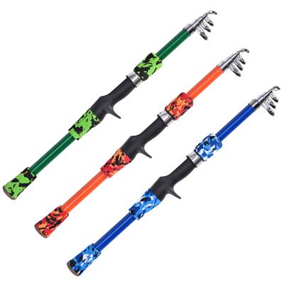 Kids Fishing Pole 165cm Telescopic Fishing Rod Spinning for Children Child Ages 5--12 Fishing Rod