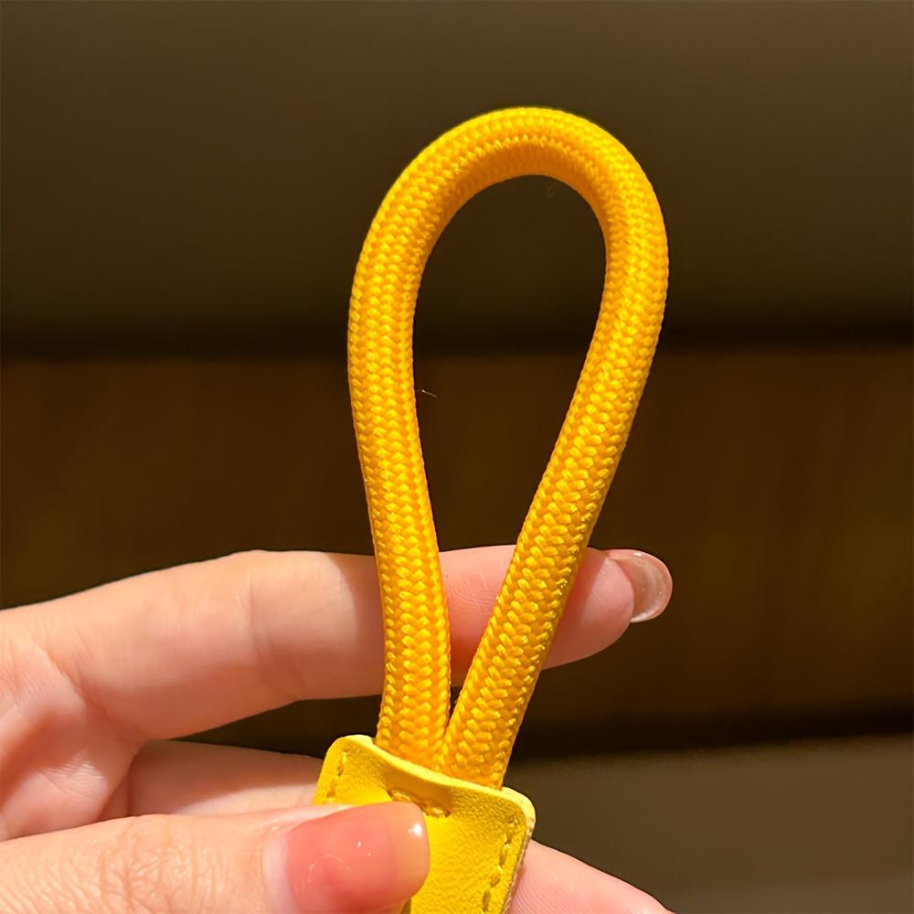 MINISO Cartoon Burger Mini Pendant Food PU Leather Keychain Burger Pizza Donut Food Bag Accessories