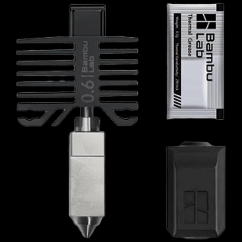 Bambu Lab Hardened Steel Nozzle Assembly Hotend