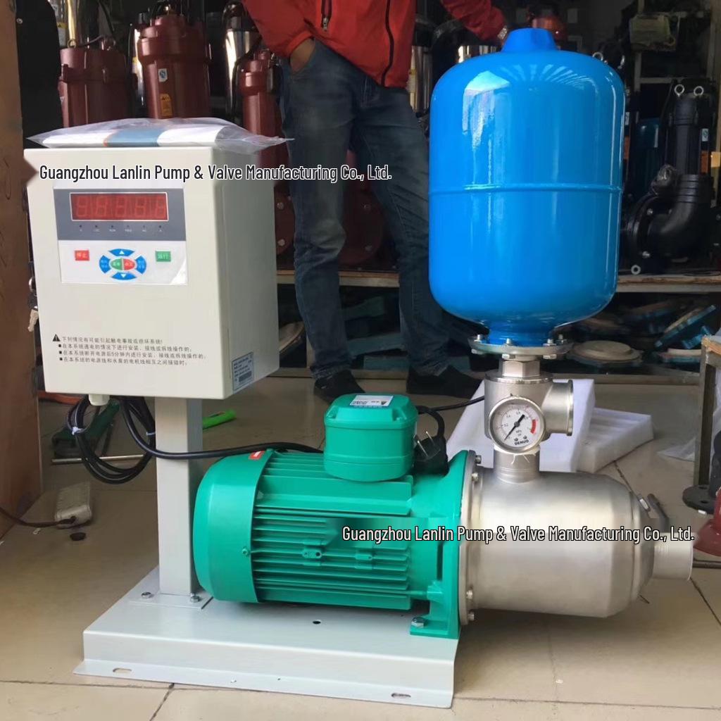 Fully Automatic Stainless Steel Variable Frequency Pressure Pump for Sanitary Grade Water Supply