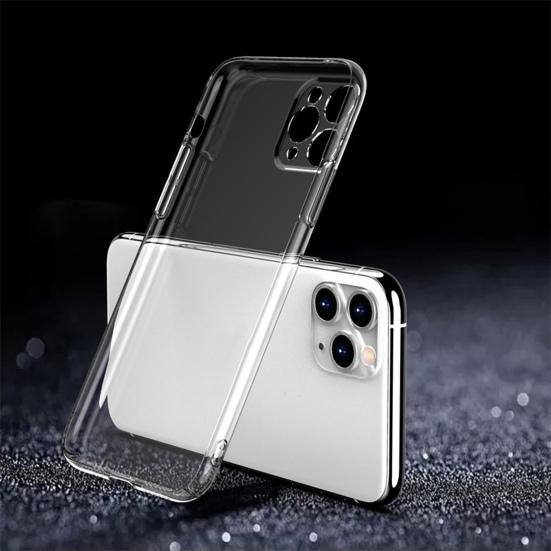 Mobile Phone Case Anti-Drop Transparent Shockproof Dust-Proof Soft Full Protection Wear-Resistant Tpu Clear Phone Protective Back