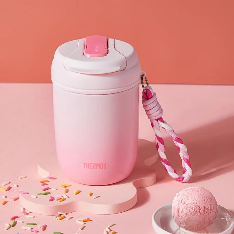 Thermos 316L Stainless Steel Dual-Drink Insulated Bottle