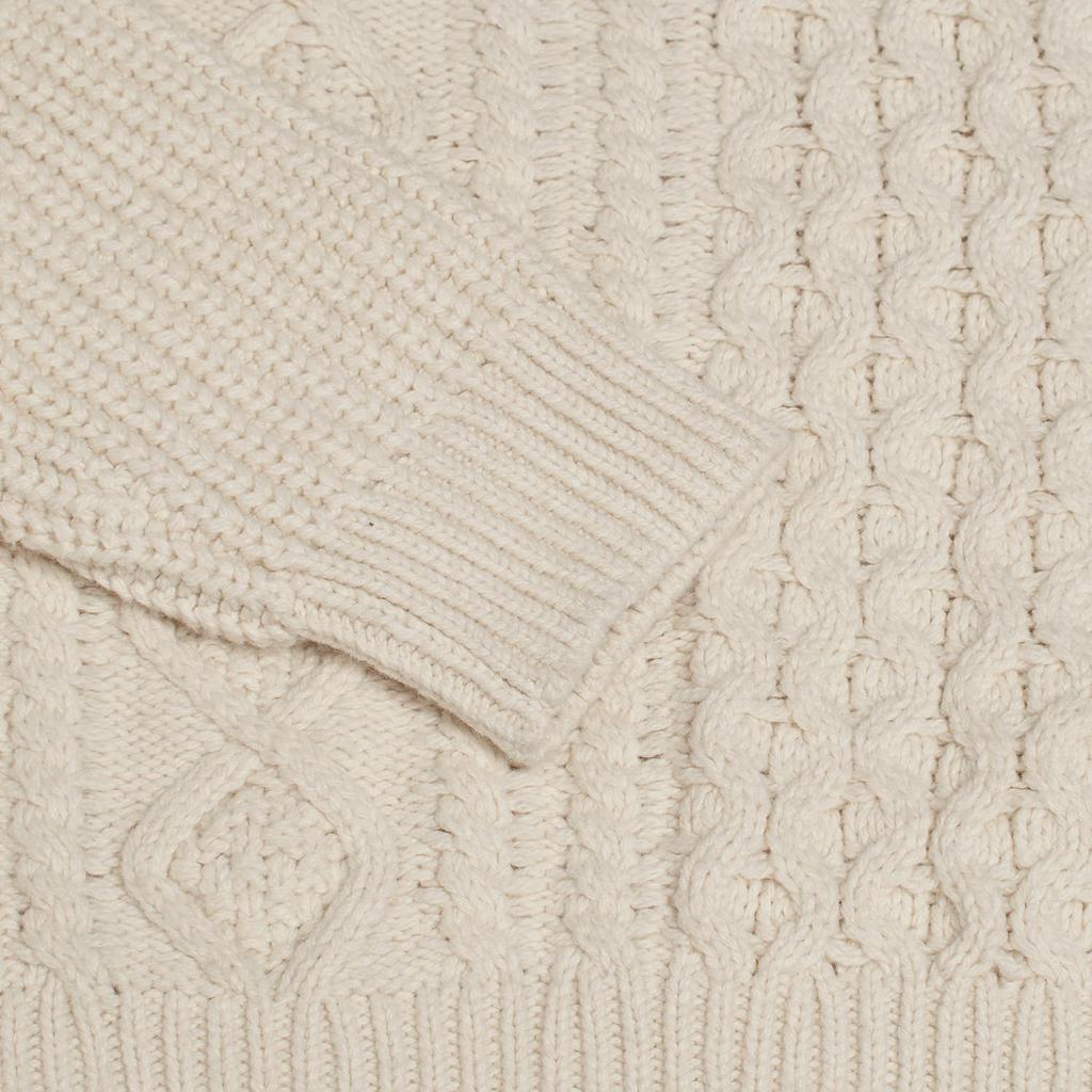 Jersey Trenzado Cuello Redondo 478432 para Niña