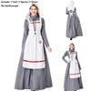 Enchanting Medieval Medical Maxi Dress For Women Perfect For Halloween Parties