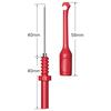 Cleqee Wire Piercing Probe Banana for Automotive Electrical Circuit Diagnosis and Multimeter Compatible 2-Piece (1mm Probe/4mm Plug) Repair, (Red