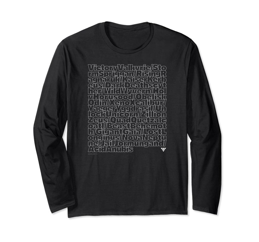 Beyblade Burst Alphabet #1 Long-Sleeve T-Shirt