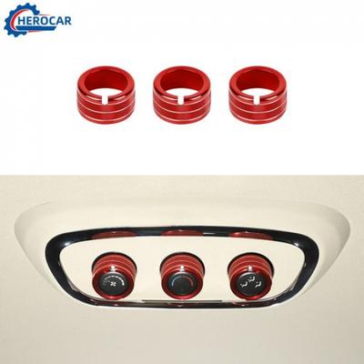 Rear AC Air Conditioner Vent Button Knob Cover Trim Ring For Dodge Durango 2011+