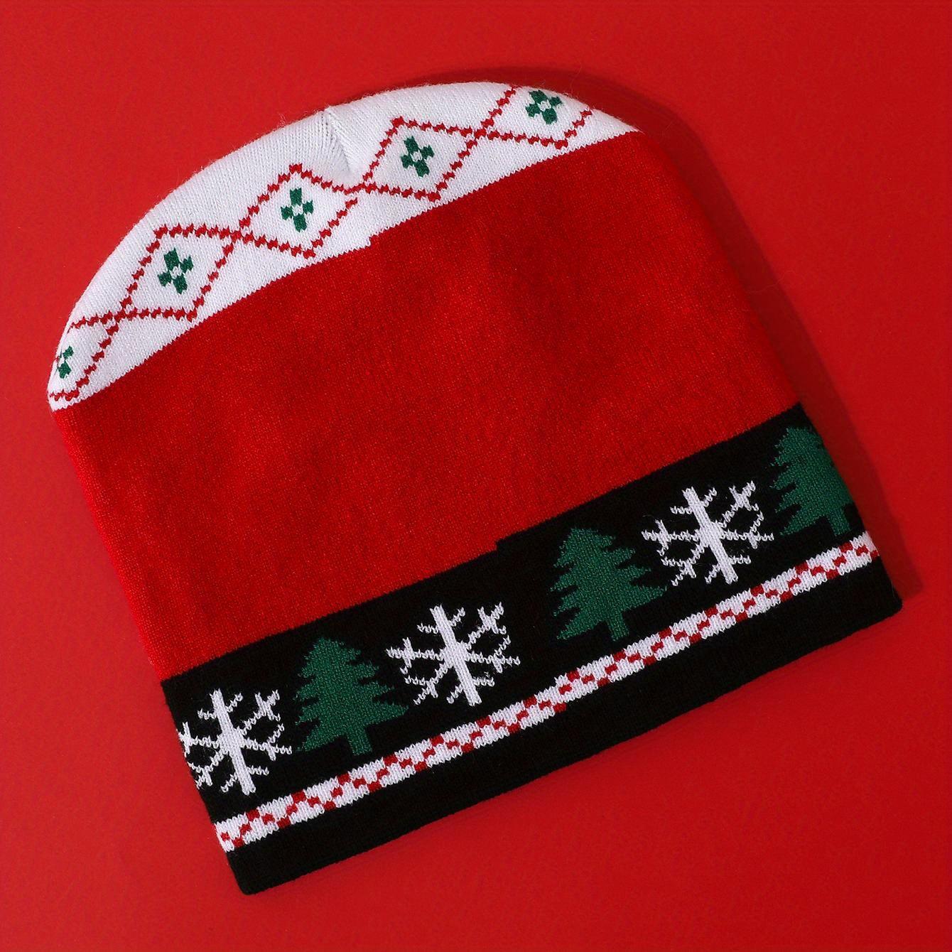 

Нова різдвяна тема. Тепла креативна весела в’язана шапка Шапка ідеально підходить для святкових подарунків