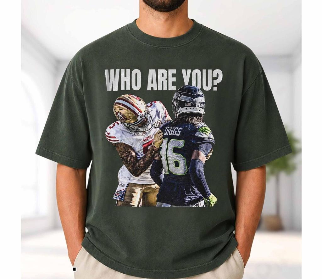 Mike Evans Who Are You T-Shirt, Funny Football Meme Vintage Tee
