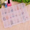 Jewelry 10/15/24 Grids Box Wear-resistant Space-saving Transparent Organizer Small Earring Storage for Travel Case