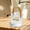 Beverage Dispenser Container with Faucet for Cold Water And Iced Drinks