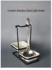 Stainless Steel Spoon and Ladle Holder - Skimmer Rack for Kitchen & Restaurant