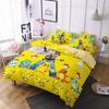 3D Printed Quilt Cover Three-Piece Set Four-Piece Set Children'S Cartoon Duvet Cover