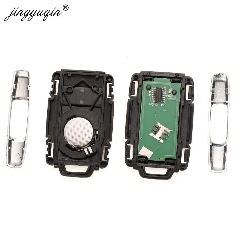 jingyuqin 5pcs 3/4/5/6BTN 315Mhz Remote Car Key Fob For Chevrolet Silverado Colorado 2014-2018 GMC Yukon M3N32337100 13577770