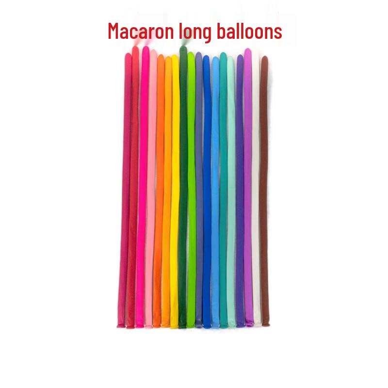 Macaron Long Strip Balloons
