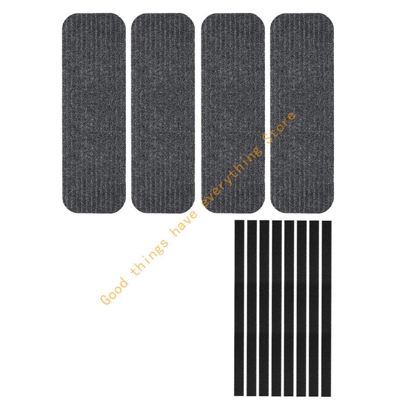 55KF Car Step Covers Slip Proof Waterproofie Caravans Stair Mats Durable Polyester Trailer Stair Pads Rugs