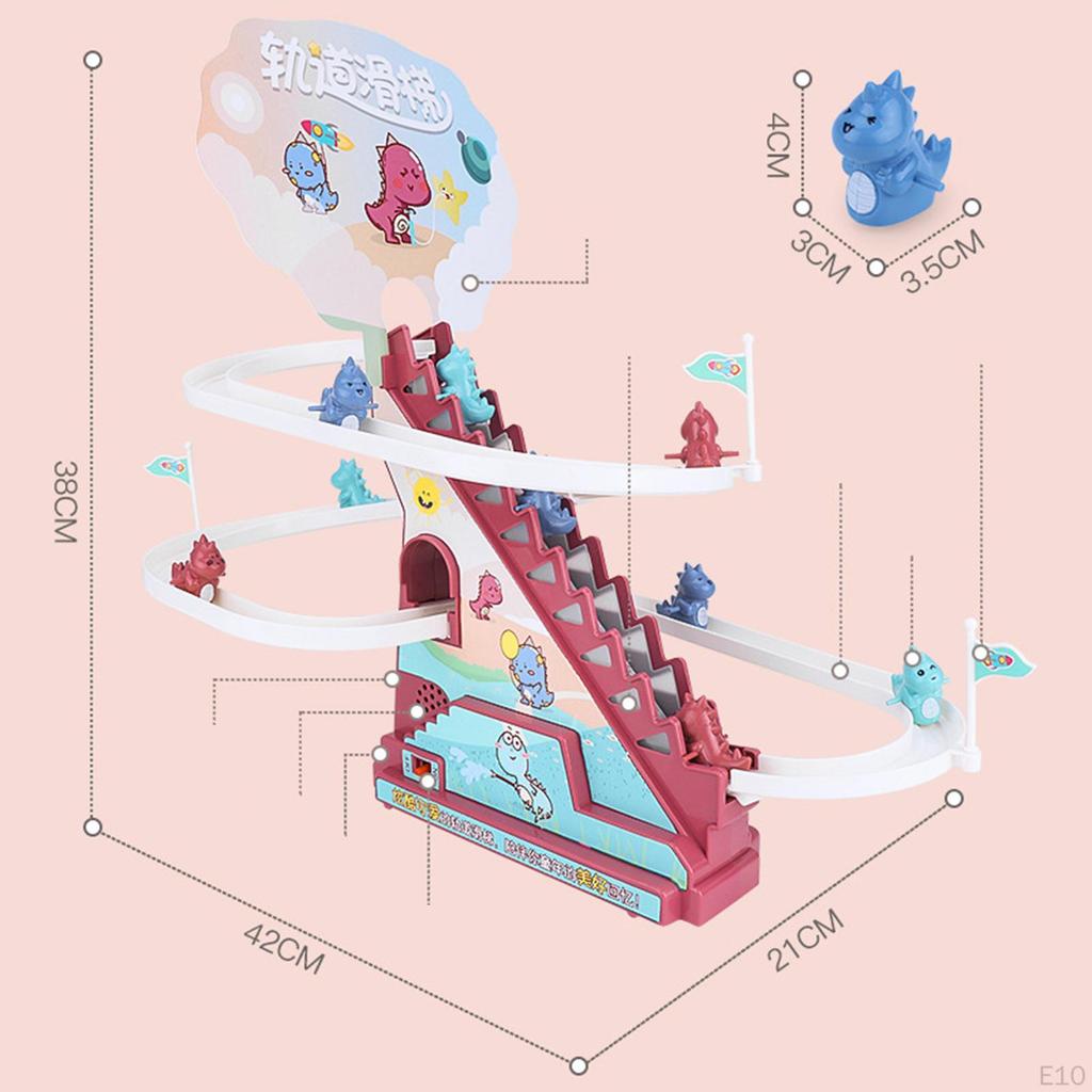 Track Slide Playset Early Educational Toys Novelty Cute for Parties Toddlers
