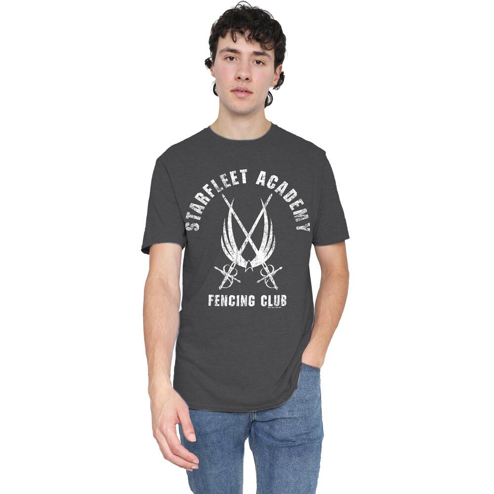 Star Trek Fencing Club T-Shirt S-2XL Charcoal S