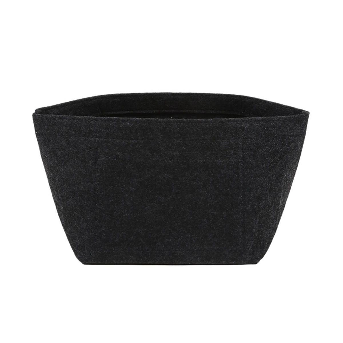 

Женская портативная сумка-ведро, сумка-шоппер для хранения, органайзер из фетра, косметичка, дорожная внутренняя сумка-кошелек, подкладка one size чёрный