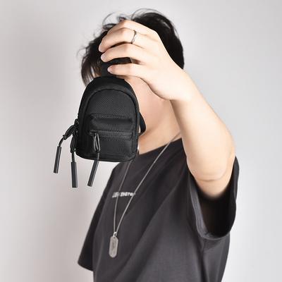Mini Ciondolo Borsa Testa Chiave Auricolari Custodia per Carte Zaino da Viaggio Uomo Piccola Borsa a Petto Borsa a Mano da Viaggio Portafoglio per Donna
