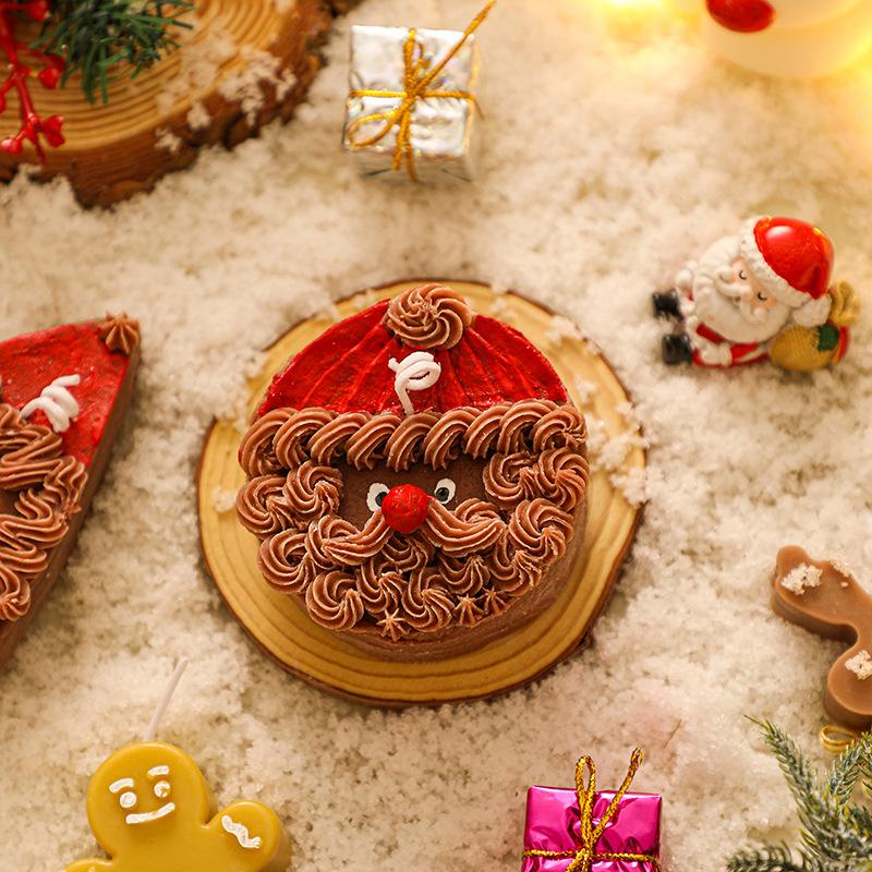 

1 шт. Рождественские вибрации, милые сувениры, сопутствующие подарки, креативные украшения для вечеринок, ароматические свечи