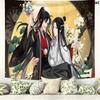 Mo Dao Zu Shi Wall Tapestry Aesthetic Wall Hanging Printed Fabric Blanket Decorative Tapestries for Bedroom Living Room Home Decor