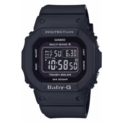 

Casio Baby-G Радиоуправляемые Солнечные Часы, Тип Super Illuminator (Светодиодный светильник высокой яркости), BGD-5000UMD-1JF, Женские, Черные