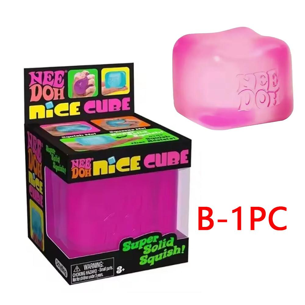 **%^Multiple Style Schylling Needoh Nice Cube Sensory Stress Reliever Fidget Toy For Anxiety Focus Sensory For Adults Kids