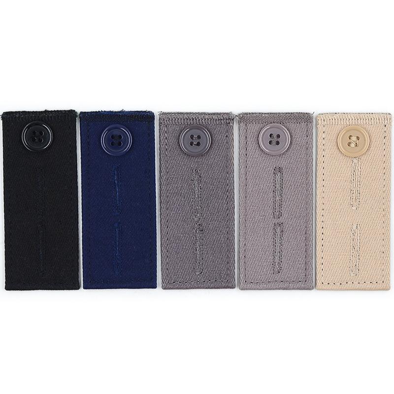 Adjustable Waist Extender Button for Pants - Casual, Dress, and Jeans 