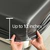 3Pcs Luxury Satin Fitted Sheet Set Soft Comfortable Breathable Solid Color Bedding Mattress Protector Set for Double Full Size