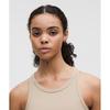 Lululemon Align  Waist Length Racerback Tank Top Sheer Oak
