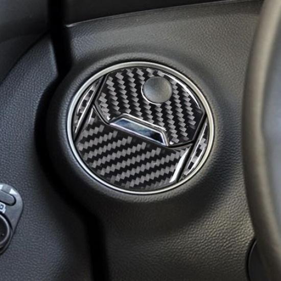 For Chevrolet Camaro 2010-2015 Front Air Vent Interior Carbon Fiber Sticker Trim