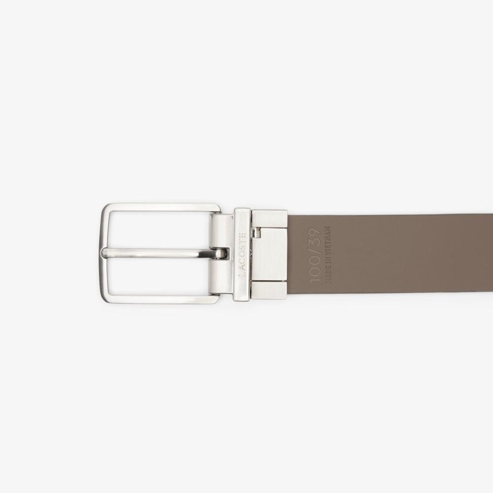 Lacoste Men's Chantaco 35MM Leather Belt RC4085M55NQ80