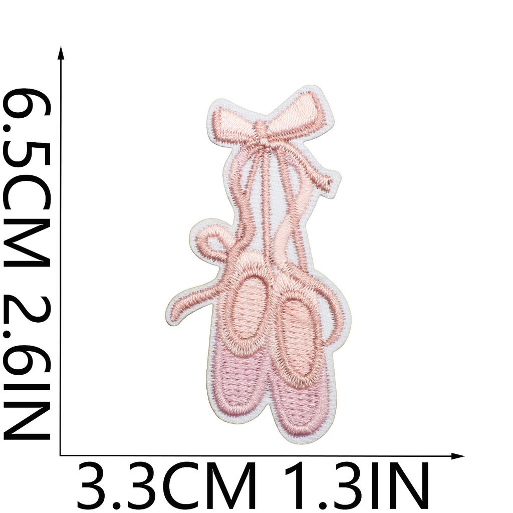 Love Letter Embroidery Cloth Sticker Pink Couple Clothing Decorative Patch Sticker Bow Bear Computer Embroidery Label Heat Transfer