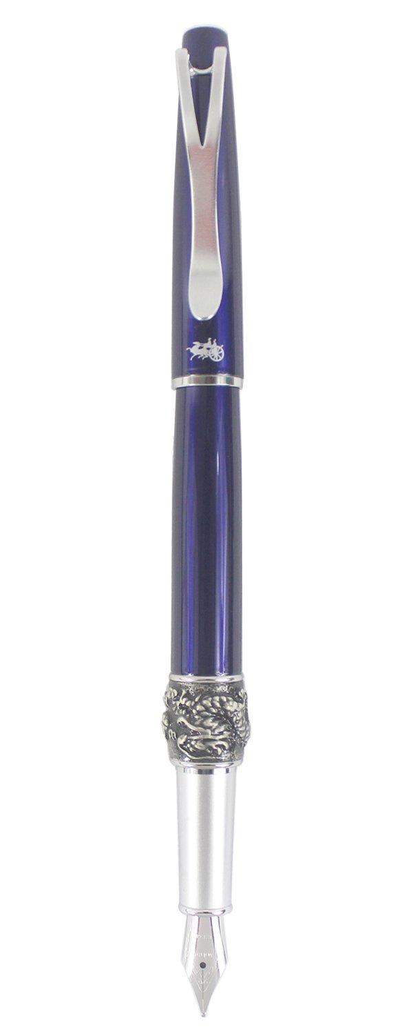 

Sipliv stylo Dragon Fontaine Planant Clip bleu classique, ant argent,