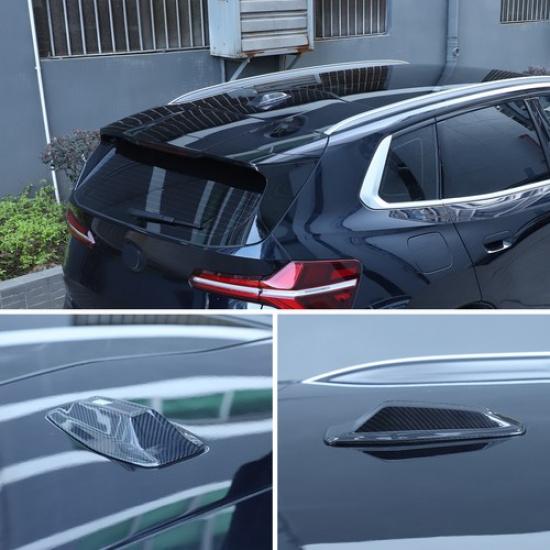 Real Carbon Fiber Shark Fin Antenna Cover Trim For BMW X3 G45 2025+