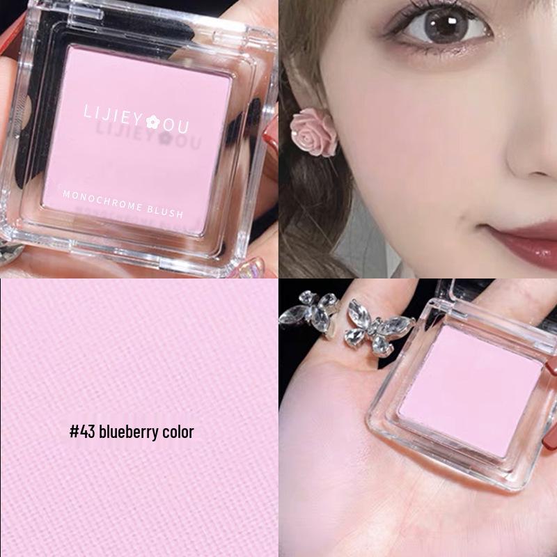 Monochrome Blush & Highlight Cream – Purple, Blue, Peach Matte