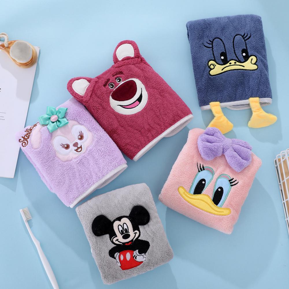 Cartoon Baby Bib & Washcloth Set: Waterproof, Stain-proof, for Face Wash, Rinsing, & Toothbrushing