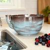 Scolapasta Decorativo per Lavare la Frutta Riutilizzabile Lavabacche da Cucina Ciotola da Cucina per Frutti di Bosco Frutta e Display da Bancone