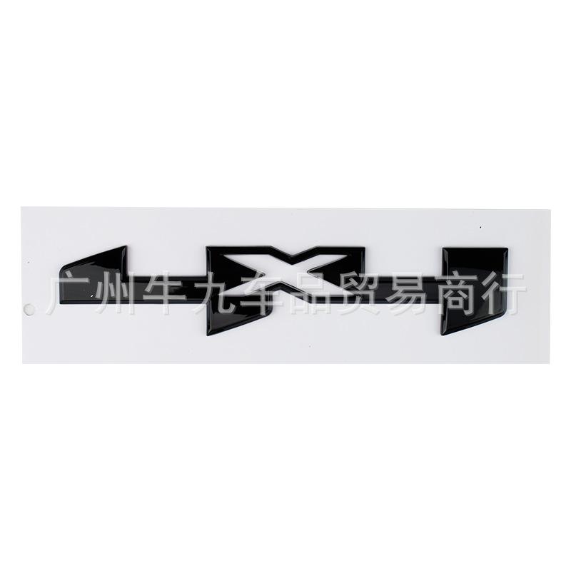 Vhodné pro Dodge personalizovaná kreativní úprava 4X4 dekorativní logo auta, označení