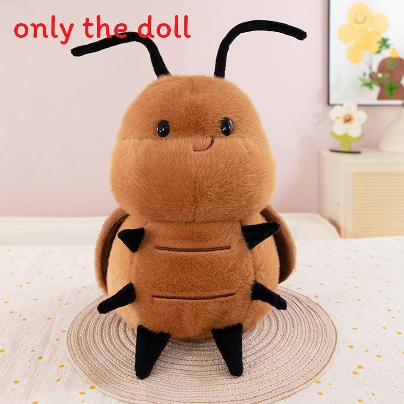 

Plush Realistic Cockroach Doll In Surprised And Smirking Styles For Kids Gift Bad Laugh,20cm