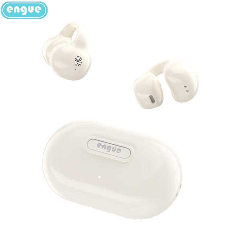 ENGUE Open-Ear Bluetooth Clip-On Earbuds