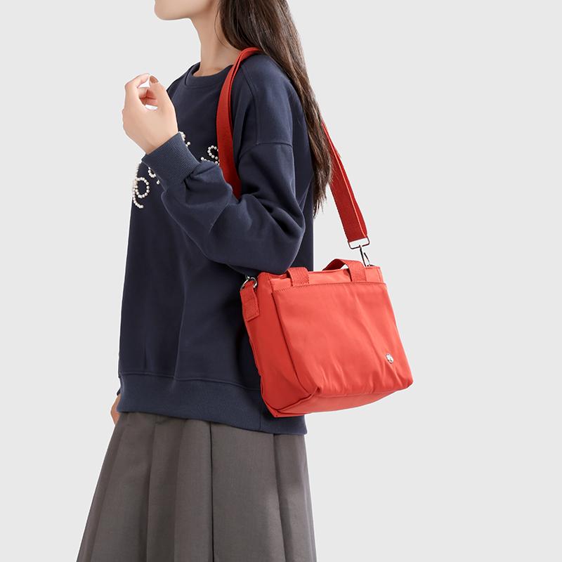 Women's Shoulder Bag Solid Color Handbag Lightweight Crossbody Bag