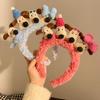 Cartoon Puppy/Biscuit Hair Hoop Christmas Teens Cosplay Headband Multiple Color