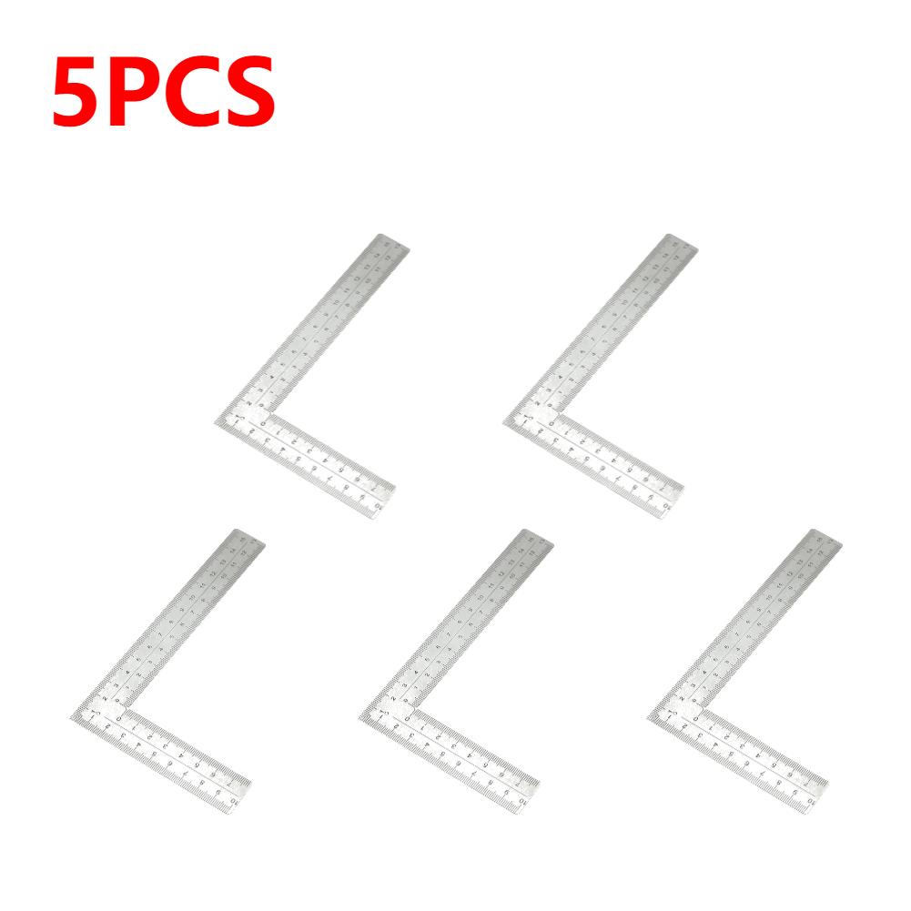 Mini-Winkelmaß Edelstahl L-Winkelmaß Mess- und Anreißwerkzeug 90-Grad-Winkelmesser Präzision für Baugerüst
