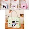 Animalthemed Insulated Lunch Bag For Office Workers With Oxford Cloth And Reusable Design