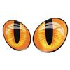 1 Pair of 3D Fun Reflective Cats Eye Car Stickers Truck Head Engine Rearview Mirror Window Cover Door Decal Pattern 9.5*7 Cm