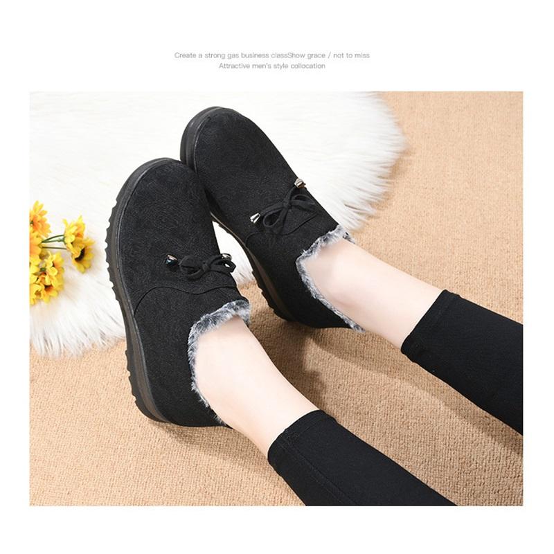 Thick And Warm Cotton Shoes For Middle-aged And Elderly Women In Autumn And Winter